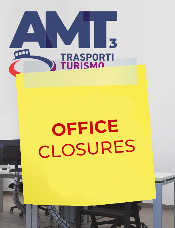 Chiusura uffici AMT3 Verona
